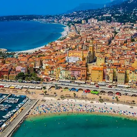 アパート Carre D'or - Private Garage マントン